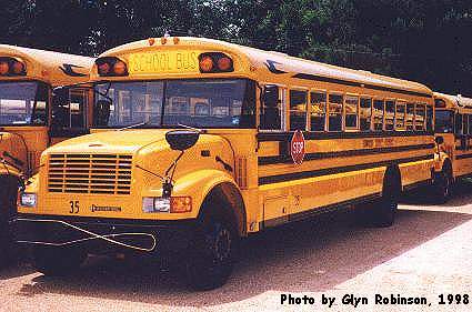 Blue Bird Buses (Bus 35 from Itawamba County)